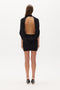 ELYSIA MINI DRESS - SHADOW