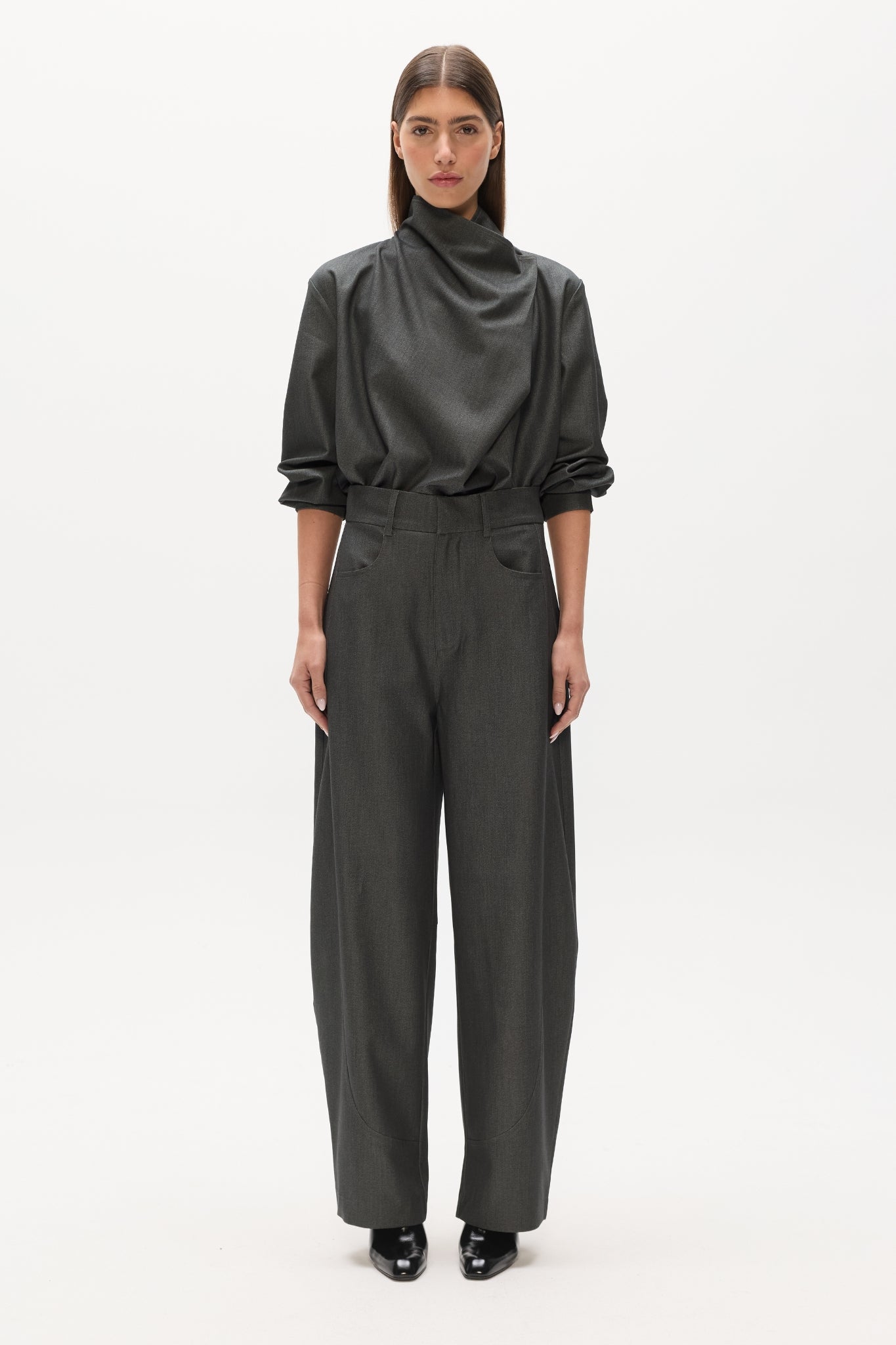 BLYTHE PANT - CHARCOAL