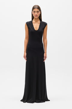ENA MAXI DRESS - BLACK