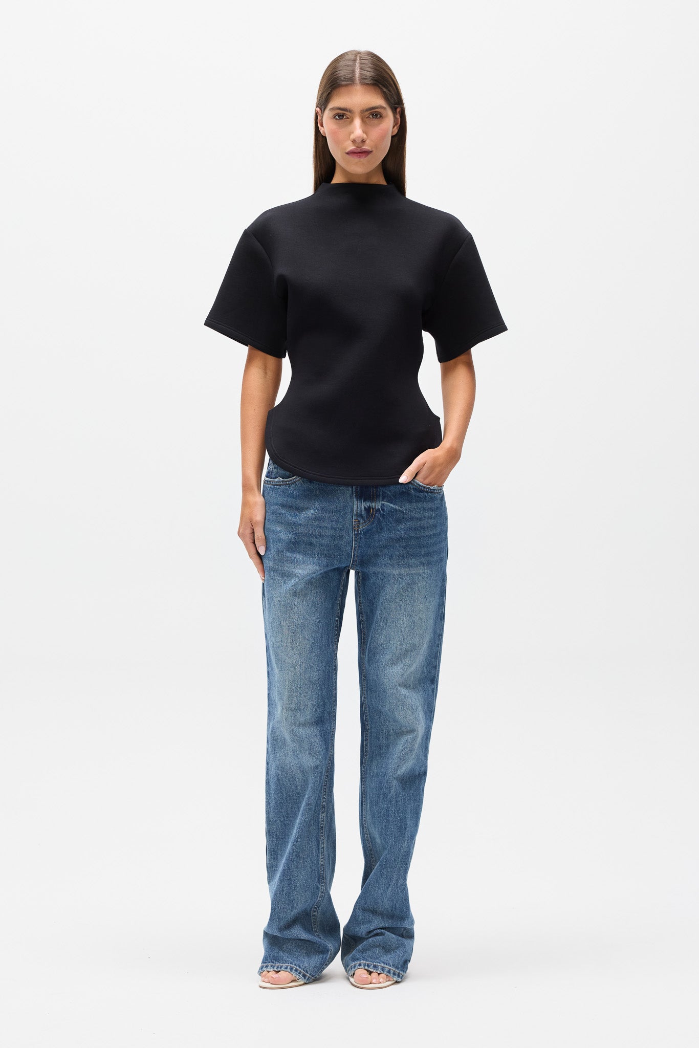 ESTHER T-SHIRT - BLACK