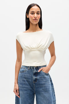 HARRIET TOP - WHITE