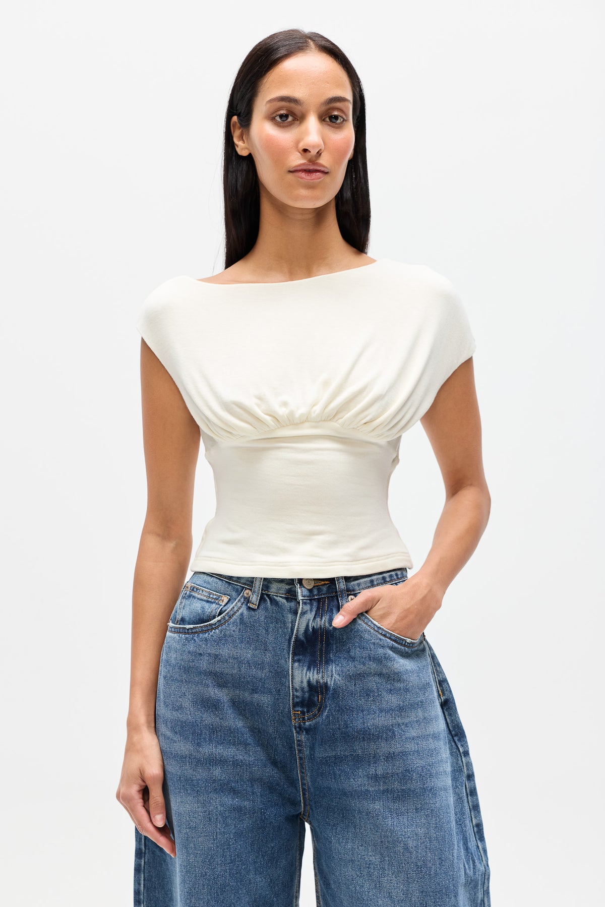 HARRIET TOP - WHITE
