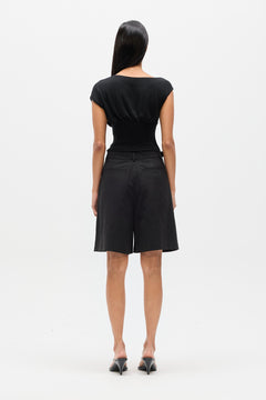 HARRIET TOP - BLACK
