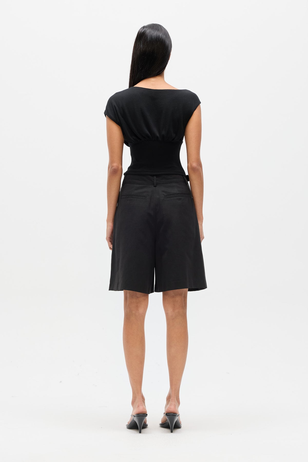 HARRIET TOP - BLACK