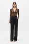 HALSTON BODYSUIT - CAFE