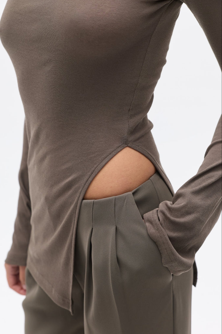 XENIA TOP - MINK