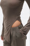 XENIA TOP - MINK