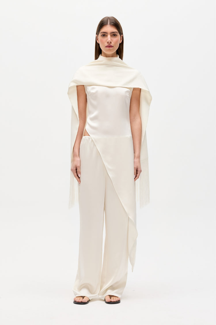 INARA SCARF - WHITE