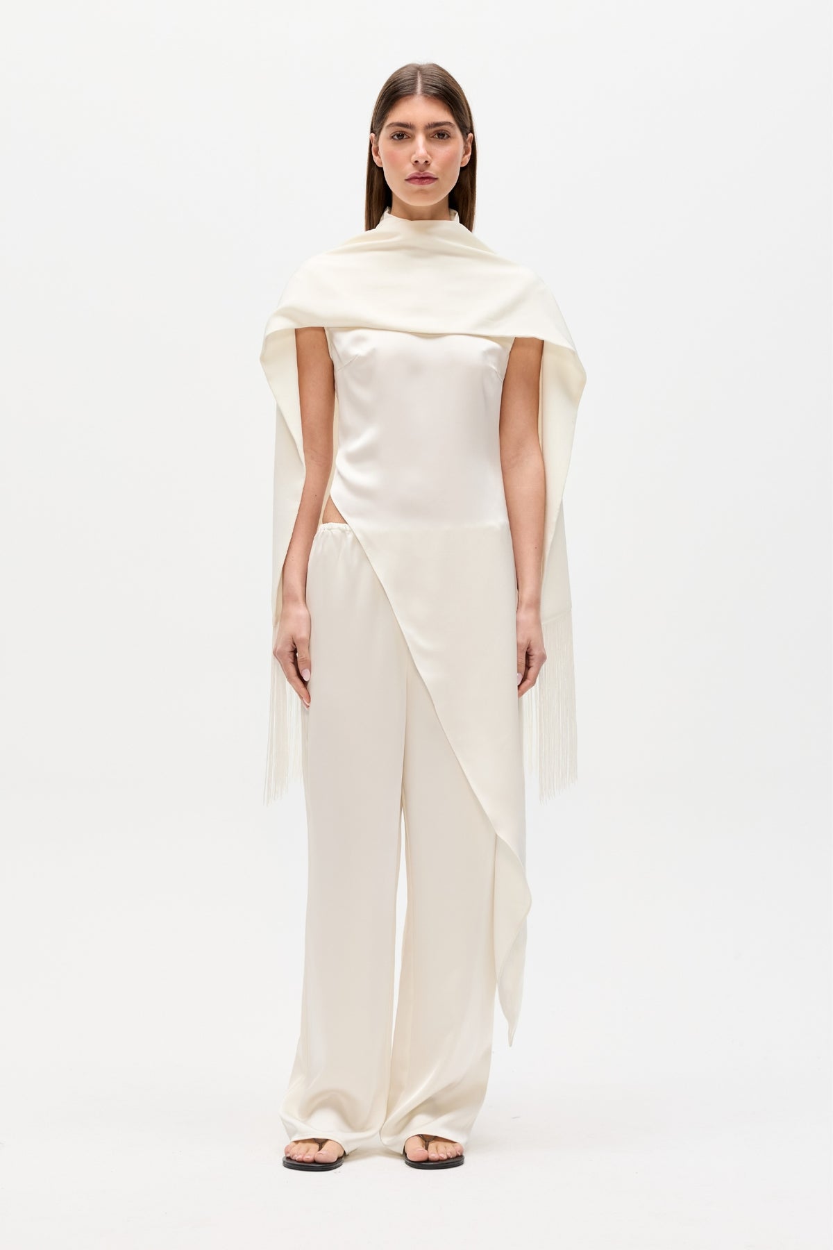 INARA SCARF - WHITE