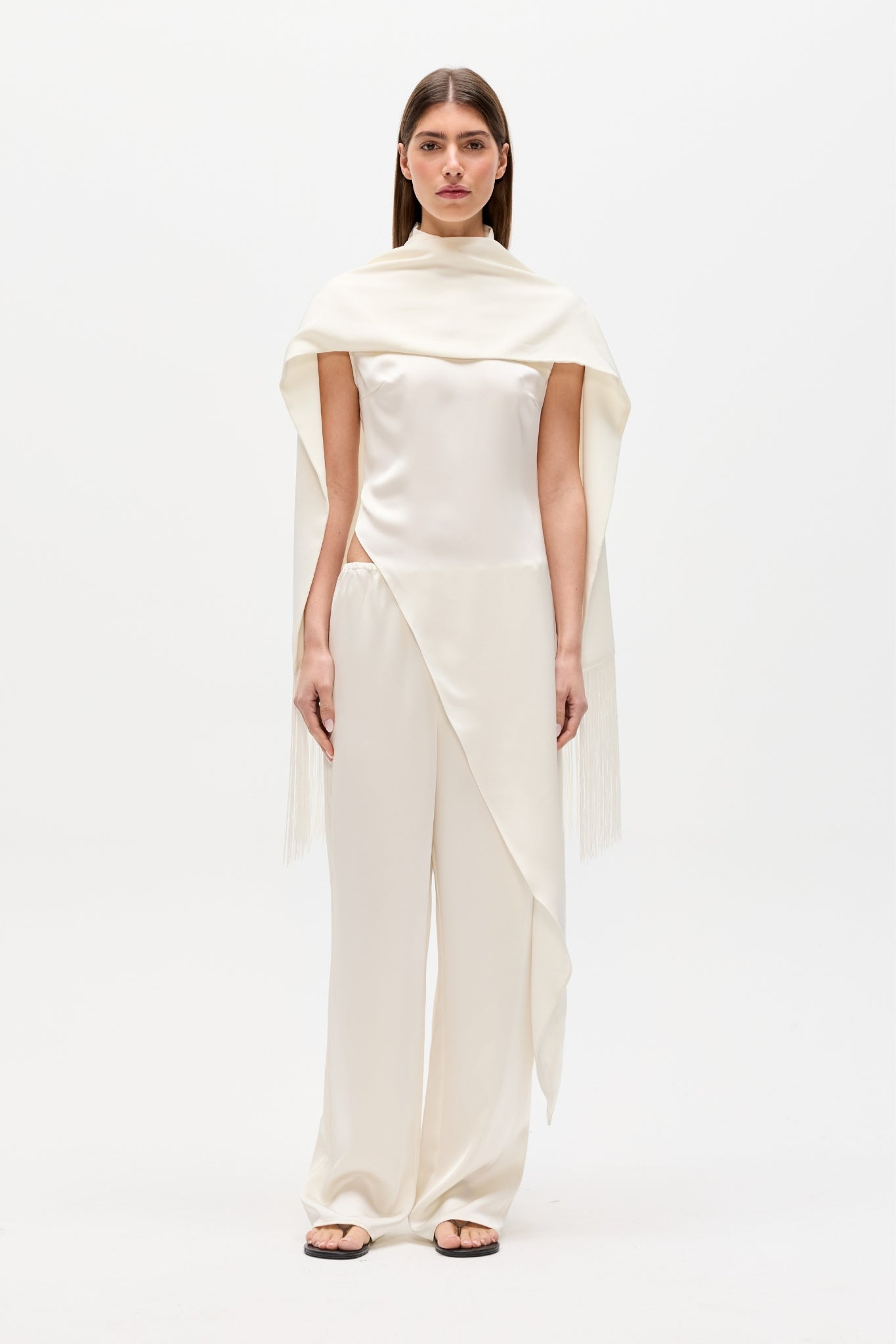 INARA SCARF - WHITE