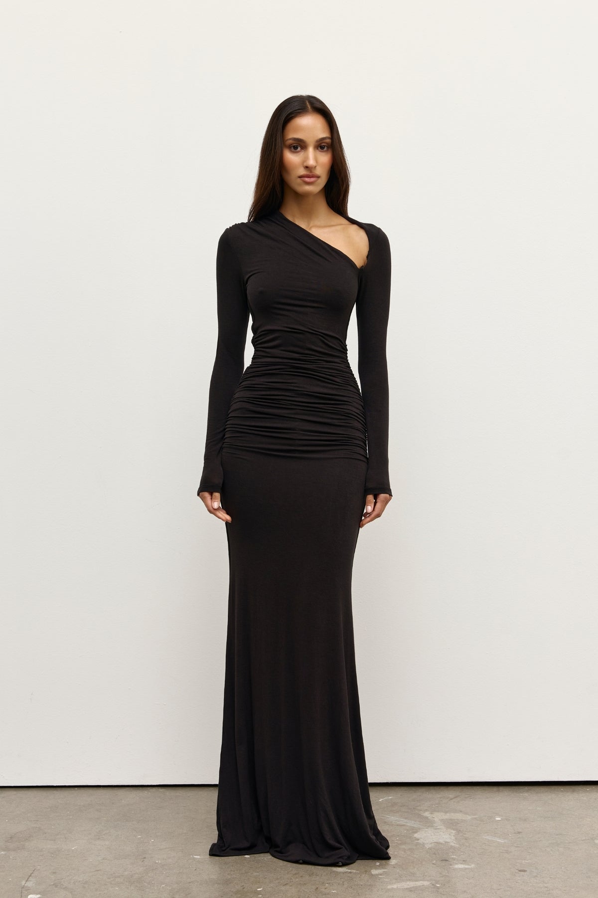INAYA MAXI DRESS - SHADOW