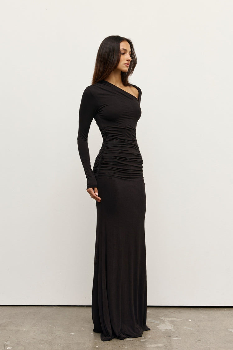 INAYA MAXI DRESS - SHADOW