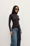 ISLEY TOP - CHARCOAL
