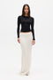 IVER KNIT SKIRT - WHITE