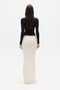 IVER KNIT SKIRT - WHITE