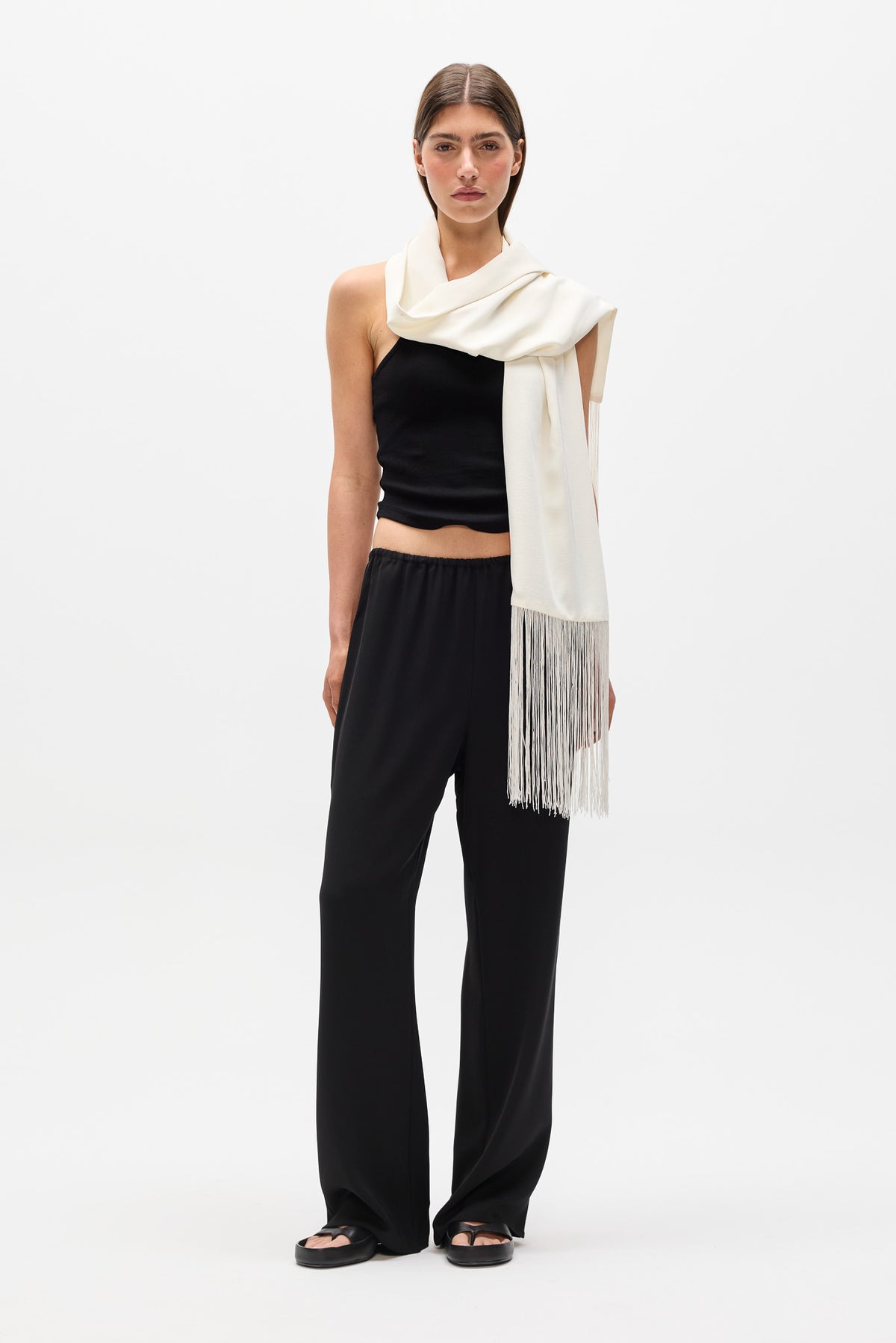 INARA SCARF - WHITE