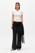 INARA SCARF - BLACK
