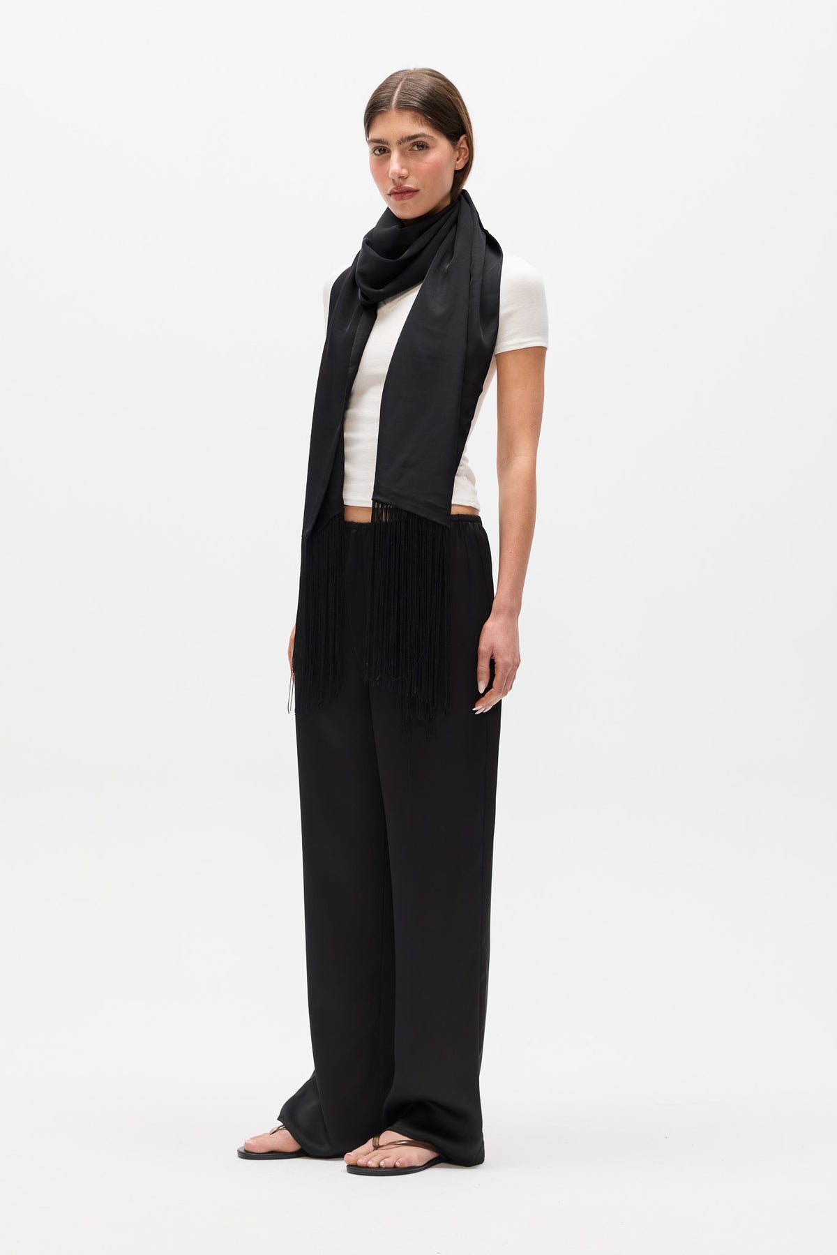 INARA SCARF - BLACK