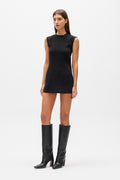 JERIAH MINI DRESS - BLACK