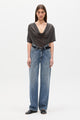 JUDITH TOP - DARK GREY