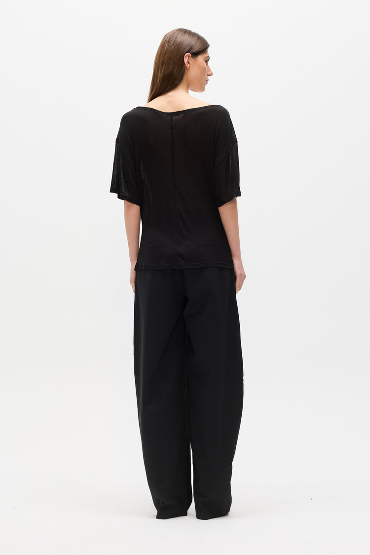 JUDITH TOP - BLACK
