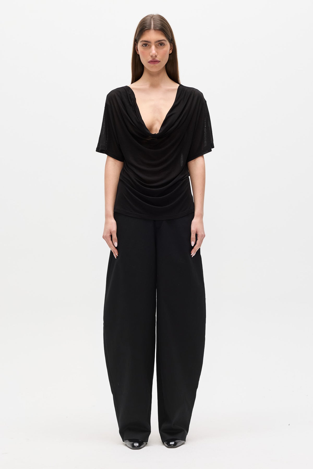 JUDITH TOP - BLACK