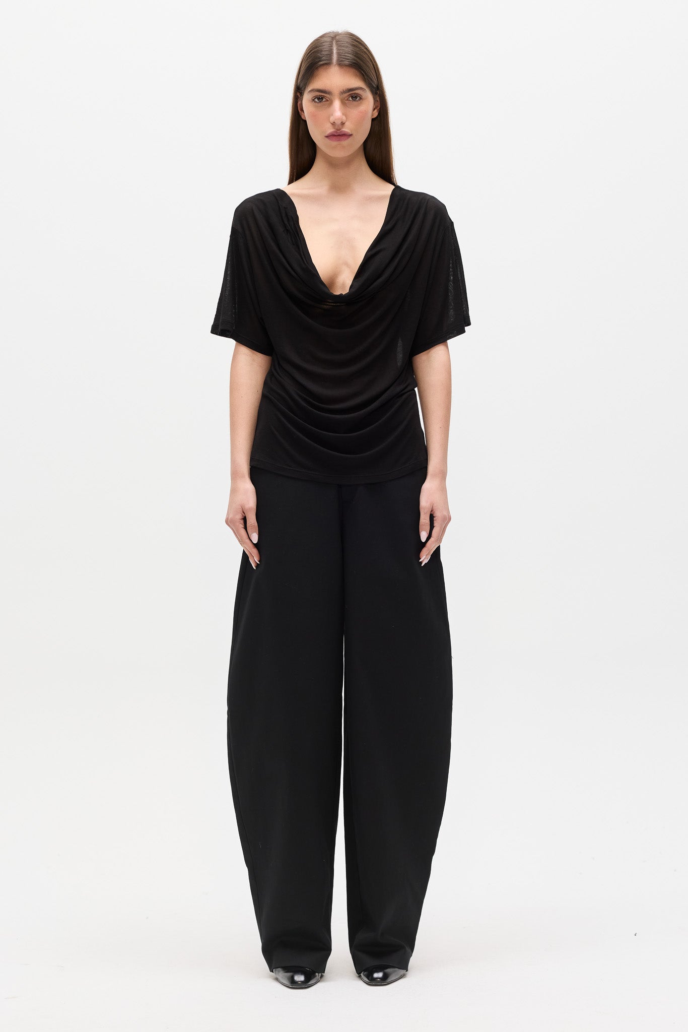 JUDITH TOP - BLACK