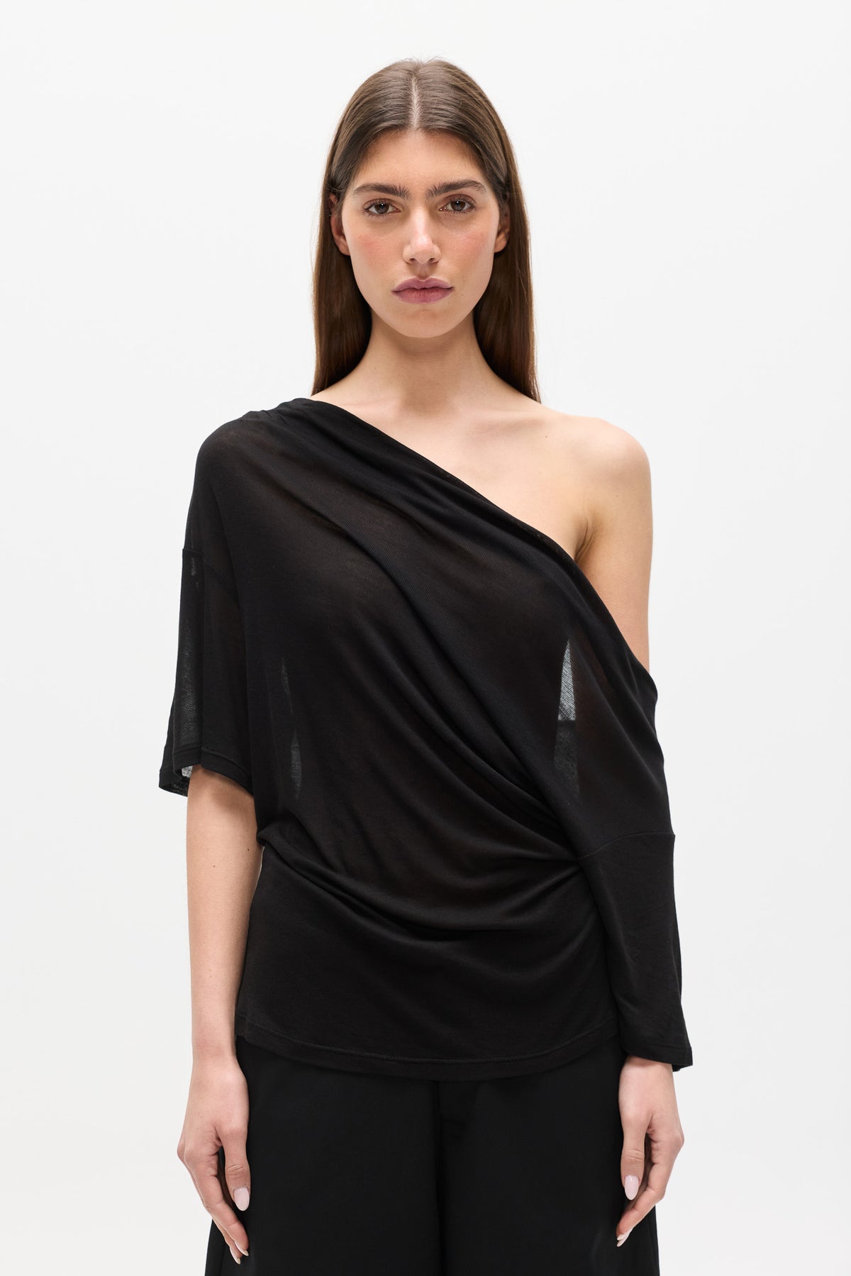 JUDITH TOP - BLACK