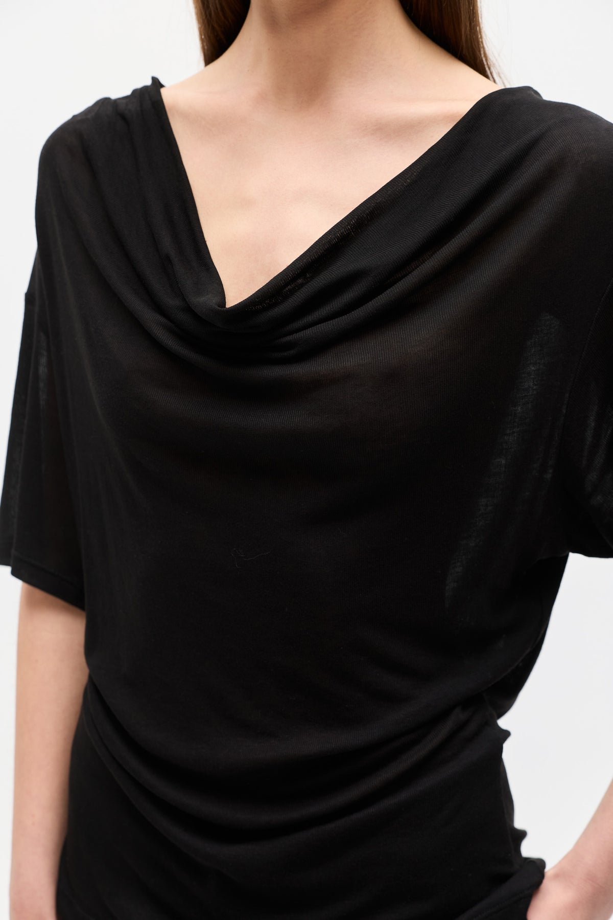 JUDITH TOP - BLACK