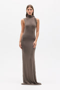 KADIA MAXI DRESS - SMOKE