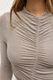 KELSIE BODYSUIT - DOVE GREY