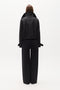 KOA CROPPED COAT - BLACK