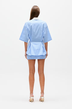 KANZO SHIRT - BLUE STRIPE