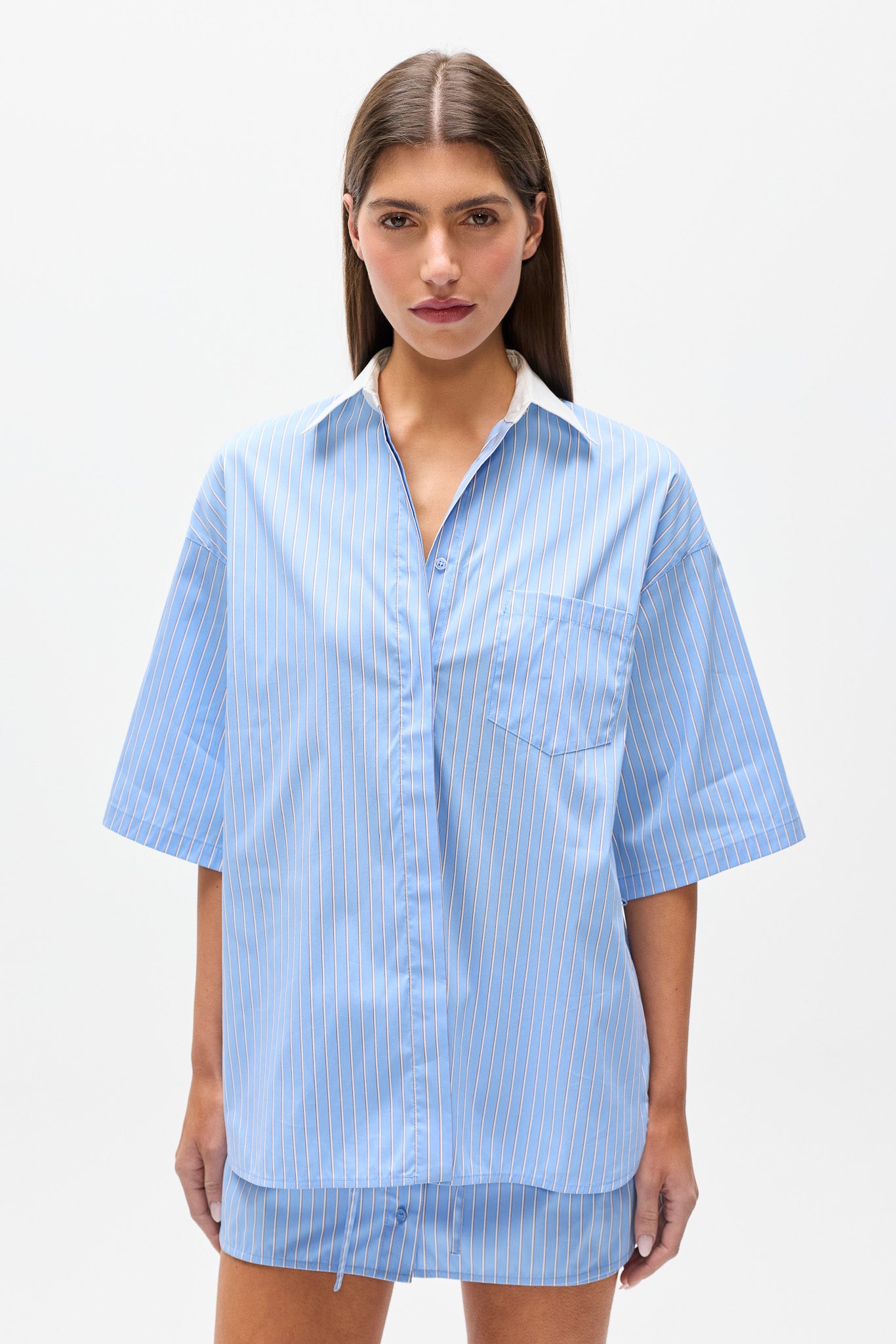 KANZO SHIRT - BLUE STRIPE