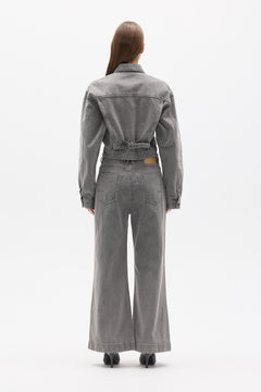 LAINE DENIM JACKET - PORTLAND GREY