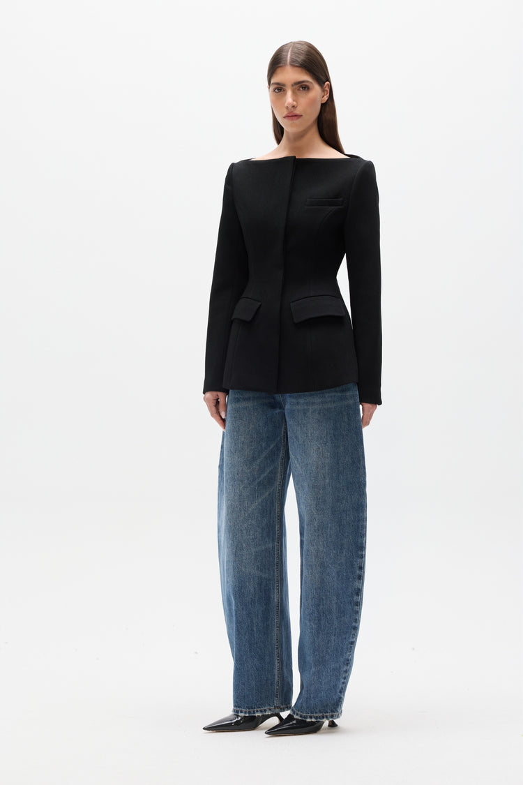LAURENT BLAZER - BLACK