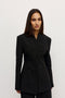 LINDSAY BLAZER - BLACK