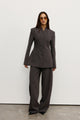 LINDSAY BLAZER - CHARCOAL