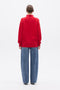 LOTTIE KNIT TURTLENECK - RED