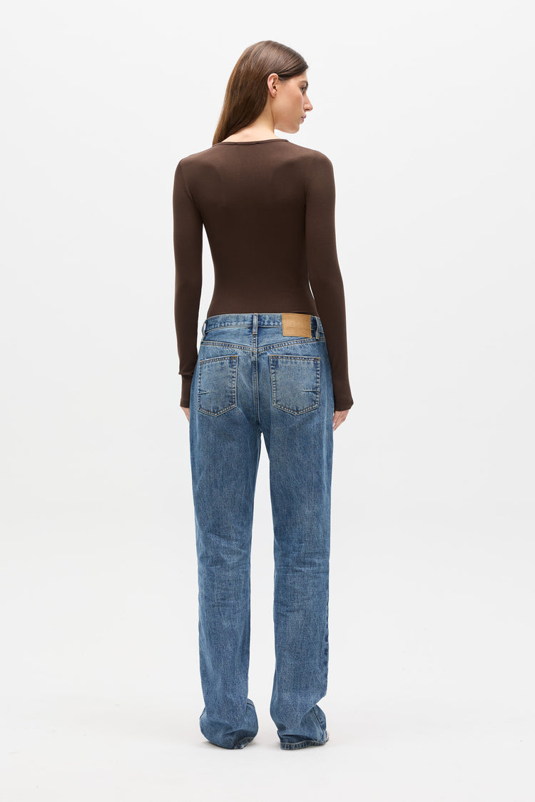LARA BODYSUIT - ESPRESSO
