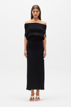 LILIA DRESS - BLACK