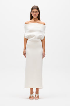 LILIA DRESS - WHITE