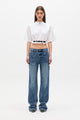 LINA T-SHIRT - CREMÉ WHITE
