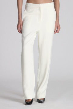 Penn Classic Pant in Ivory, view 2, Bayse Brand