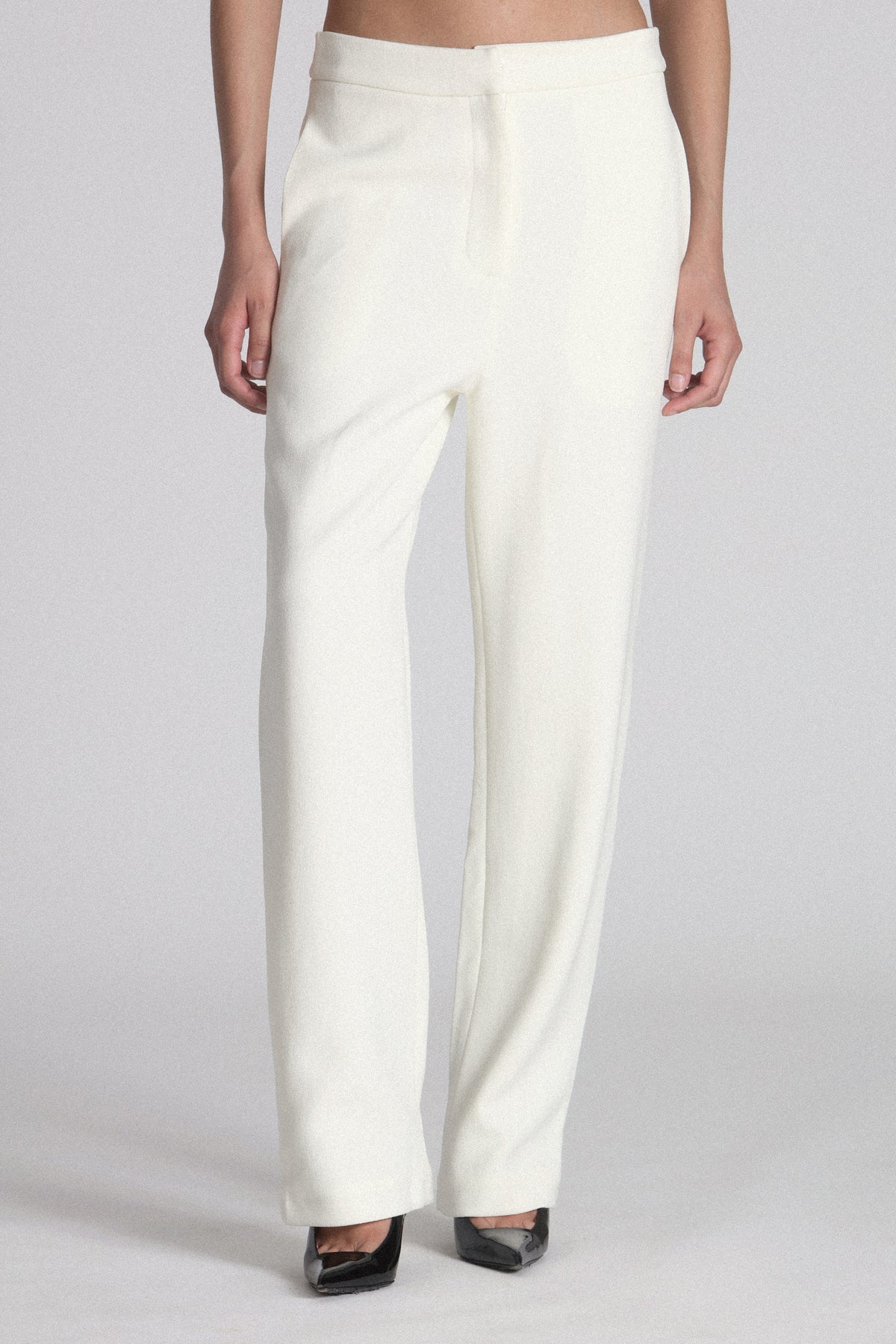 Penn Classic Pant in Ivory, view 2, Bayse Brand