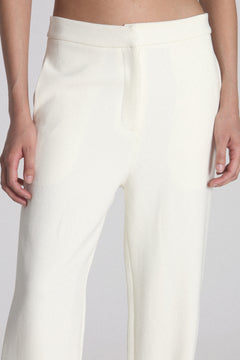 Penn Classic Pant in Ivory, view 4, Bayse Brand