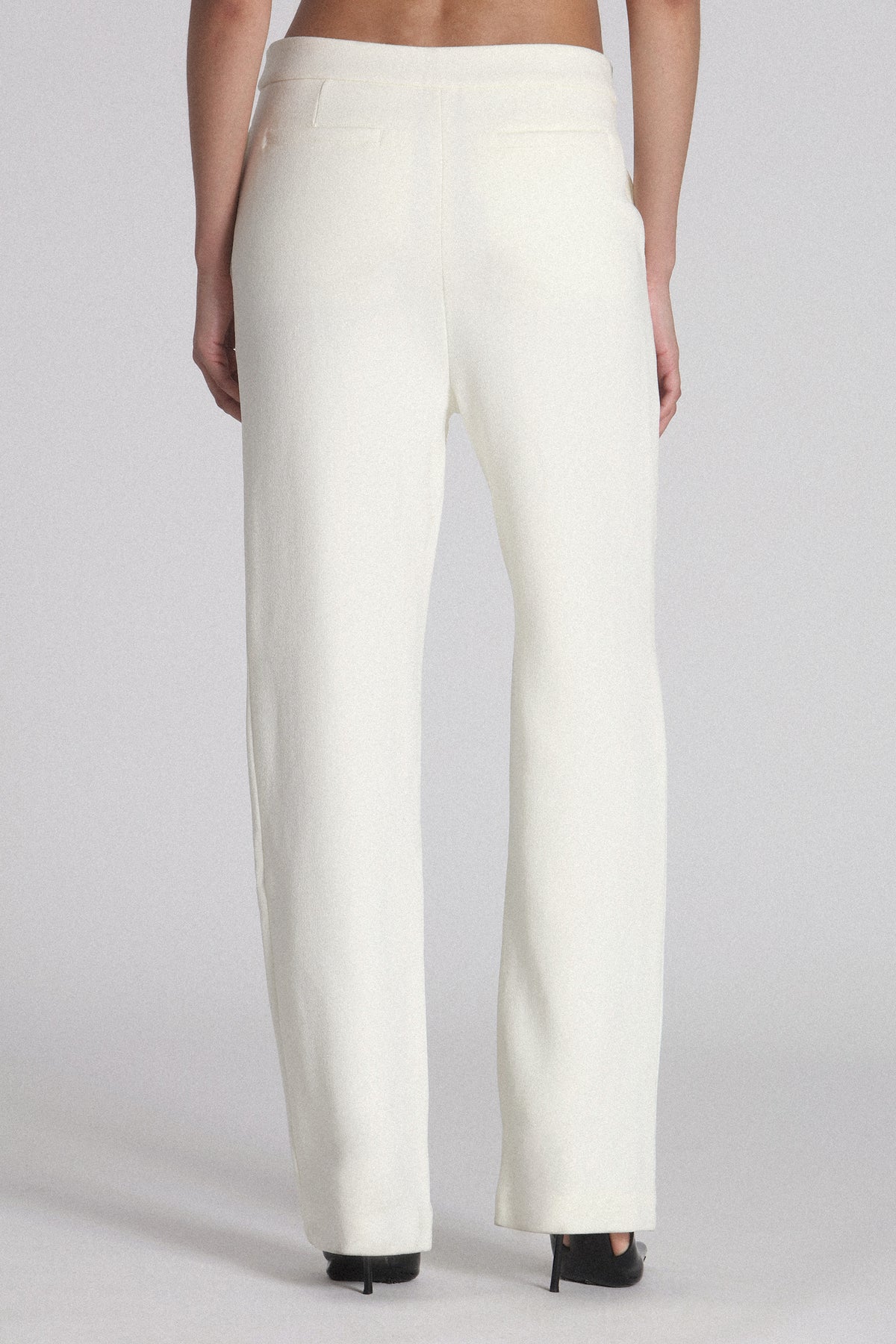 Penn Classic Pant in Ivory, view 3, Bayse Brand