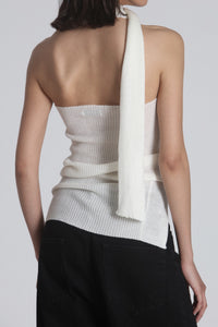 BARCLAY KNIT TOP - IVORY