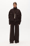LOREN DENIM JACKET - JAVA OVERDYE