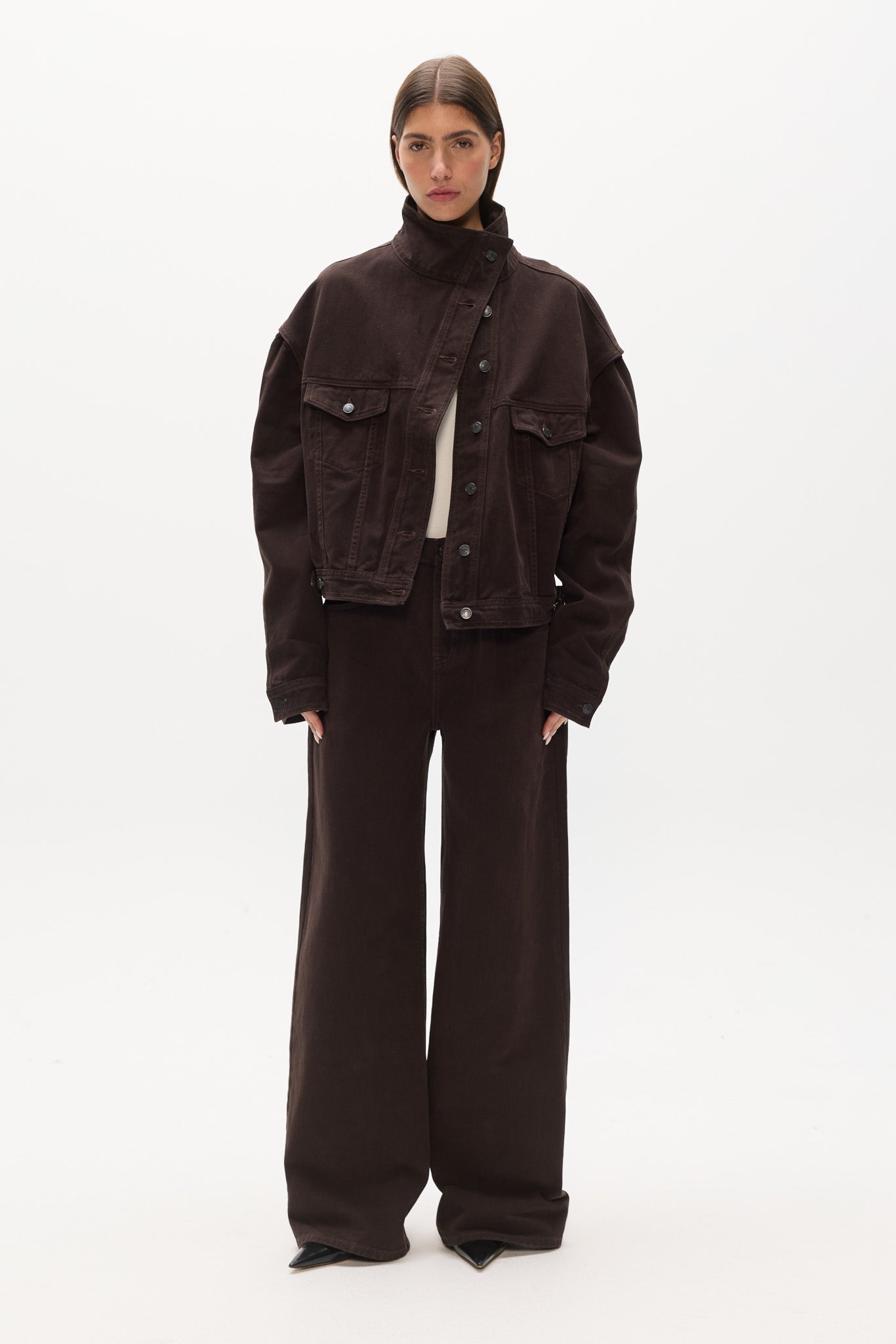 LOREN DENIM JACKET - JAVA OVERDYE